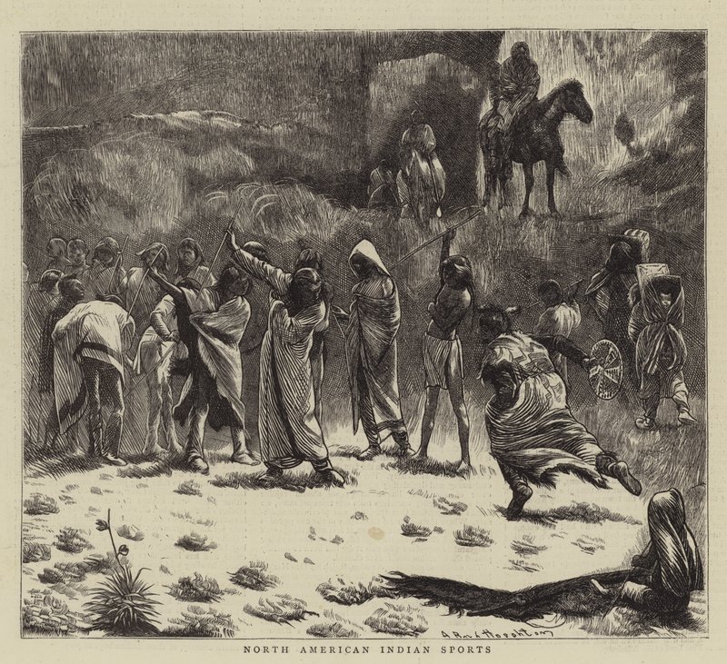 North American Indian Sports by Arthur Boyd Houghton