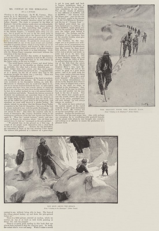 Mr Conway in the Himalayas by Arthur David McCormick