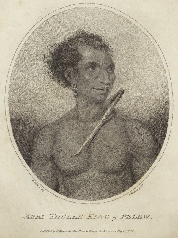 Portrait of Abba Thulle, King of Pelew by Arthur Devis