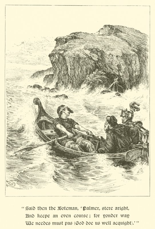 Sir Guyon, The Rock Of Reproach by Arthur George Walker