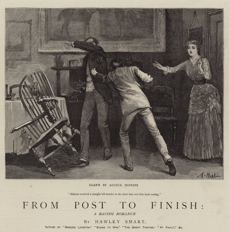 From Post to Finish, a Racing Romance by Arthur Hopkins