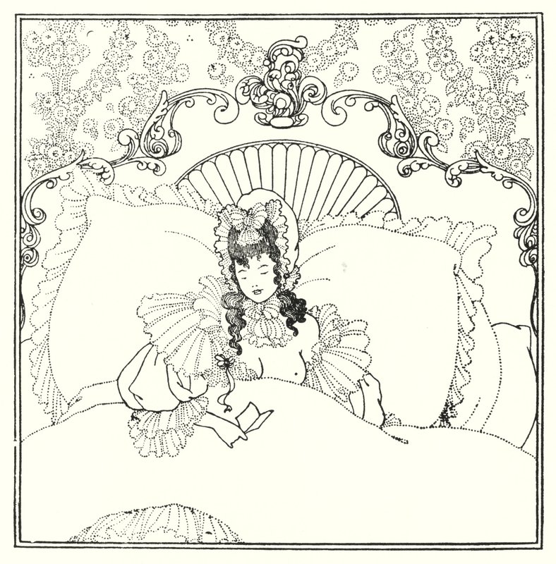 The Love Letter by Aubrey (after) Beardsley