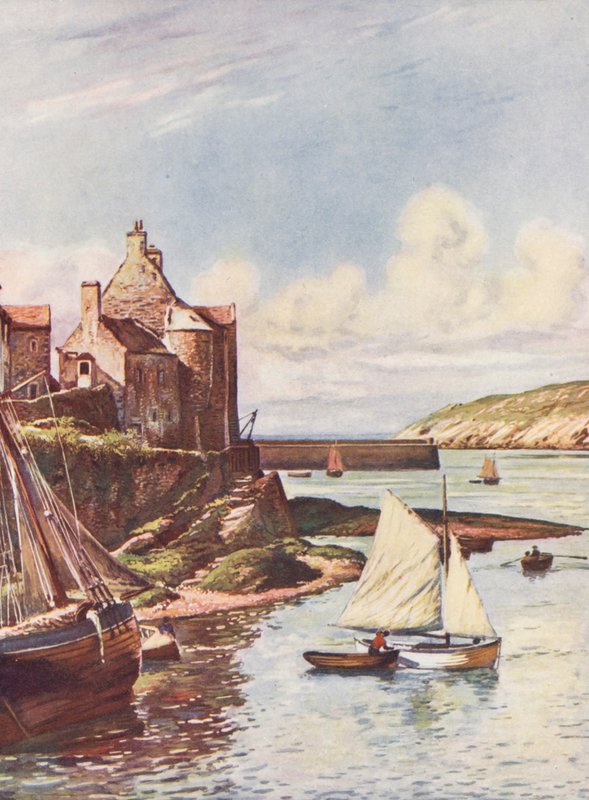 France: Le Port Du Conquet by Auguste Gerardin
