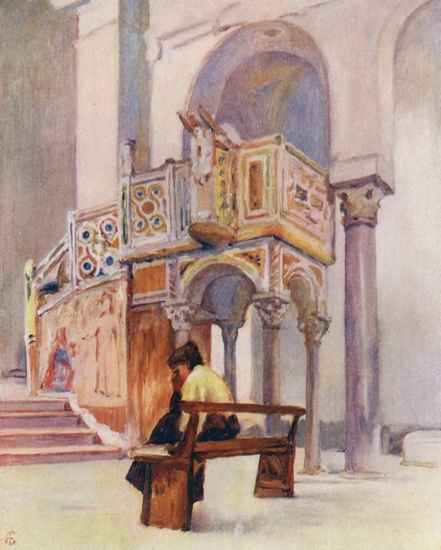 Pulpit of San Giovanni Del Toro, Ravello by Augustine Fitzgerald