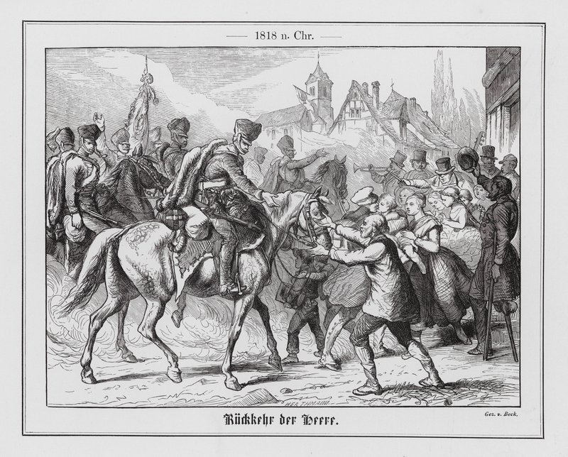 Return of the Prussian Army After the Occupation of France by Augustus J. Beck