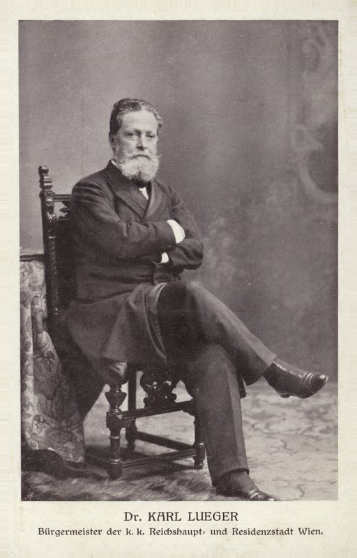 Karl Lueger by Austrian Photographer