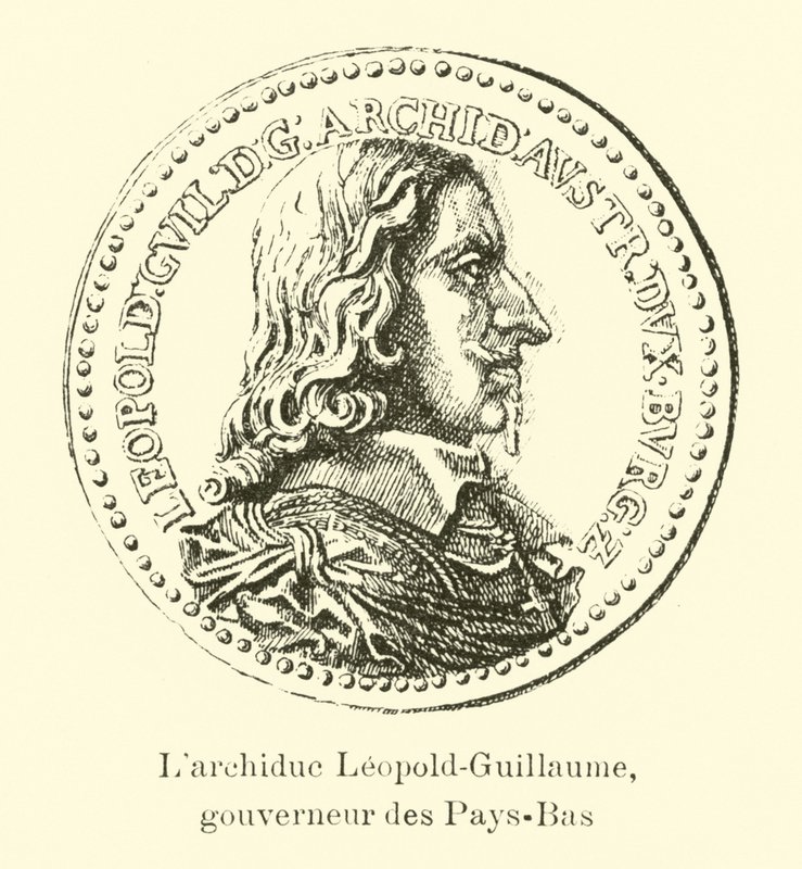 Archduke Leopold Wilhelm of Austria, Governor of the Netherlands by Belgian School