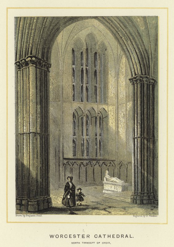 Worcester Cathedral, North Transept of Choir by Benjamin Baud