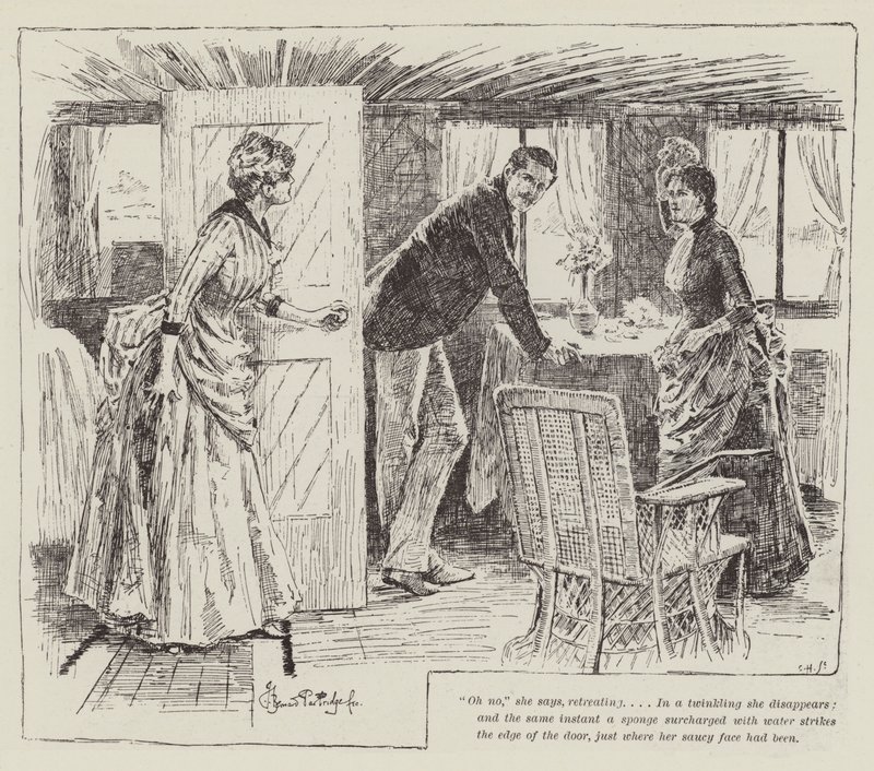 The Strange Adventures of a House-Boat by Bernard Partridge