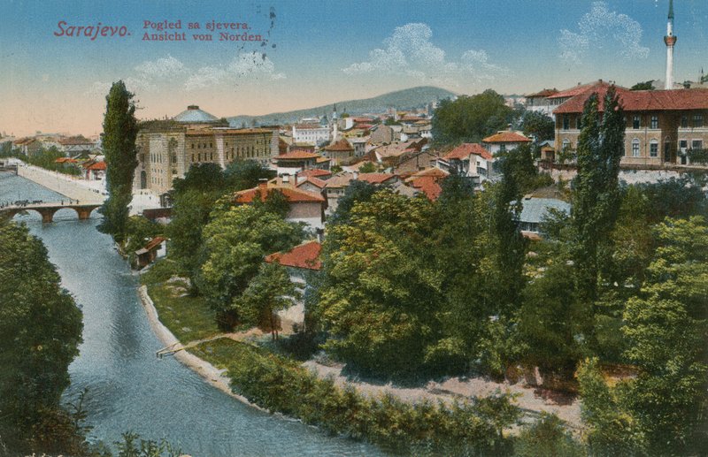 Sarajevo - view to the north of the city by Bosnian Photographer