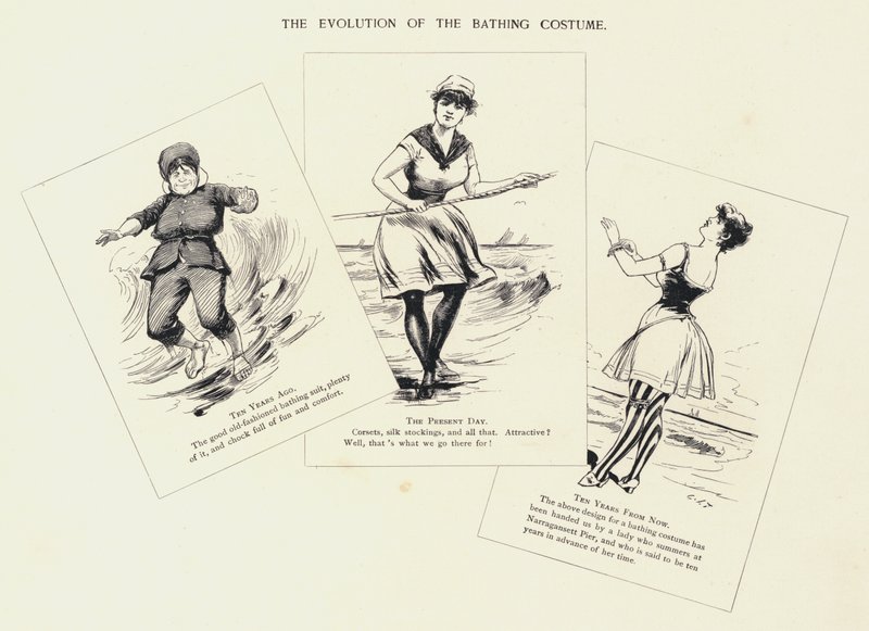 The Evolution of the Bathing Costume by C.J. Taylor