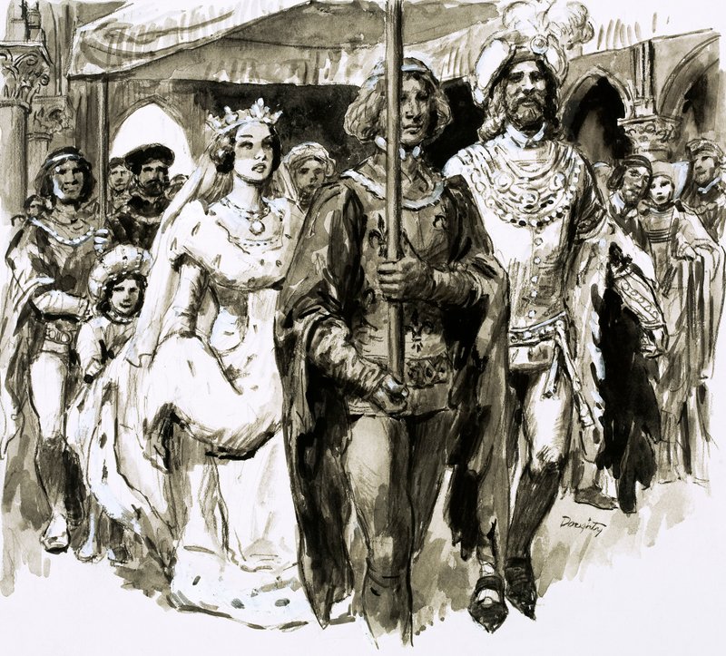 At the age of 13, the beautiful Isabella was married and became Queen of England by C.L. Doughty
