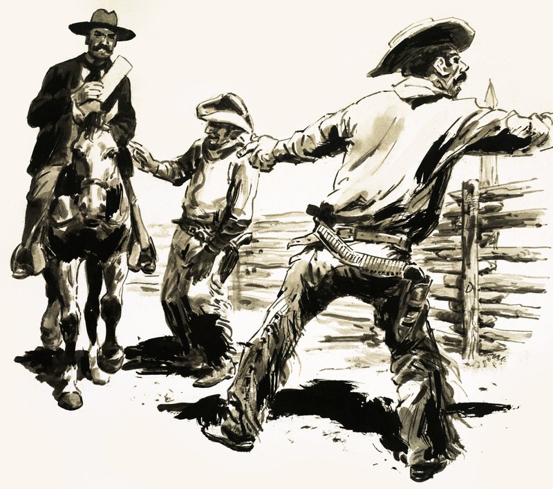 In 1893, a US Marshal Approached Jesse Carr to Tell Him He Had to Breach the Wall He Had Built by C.L. Doughty
