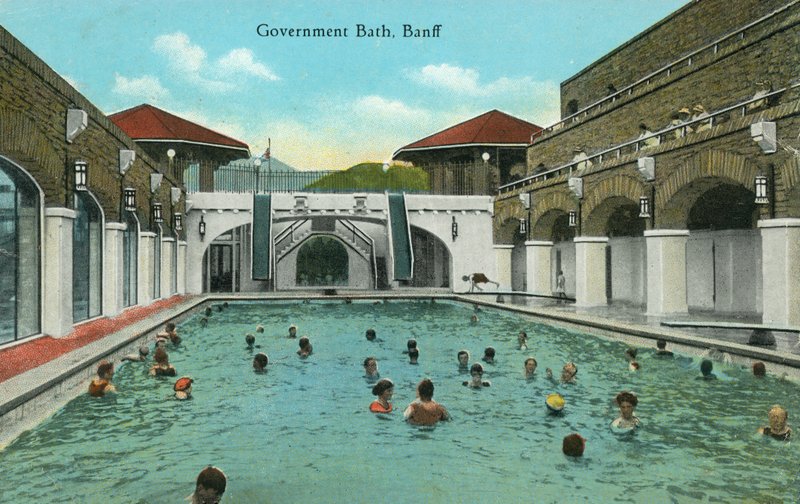 Government Bath, Banff, Alberta, Canada by Canadian Photographer