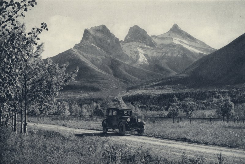 The Canadian Rockies: Three Sisters, Banff by Canadian Photographer