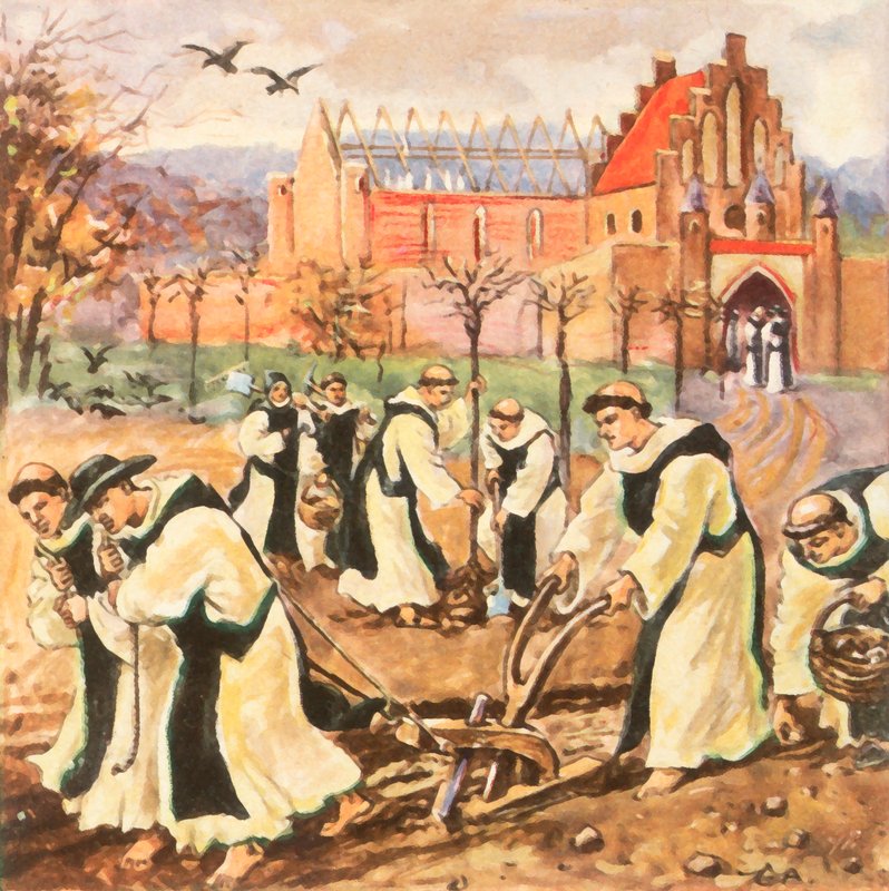 The Cistercian Monks of Lehnin, Mark by Carl Arriens