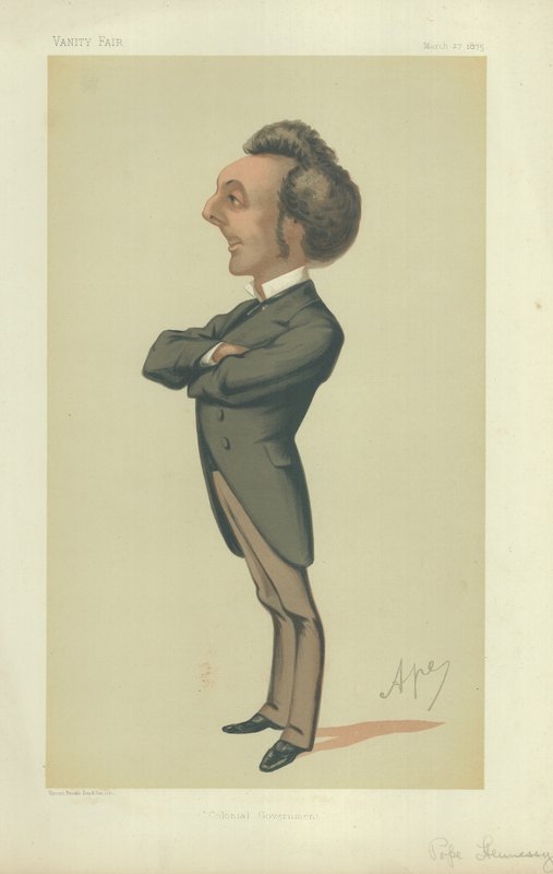 His Excellency Governor John Pope Hennessy by Carlo Pellegrini