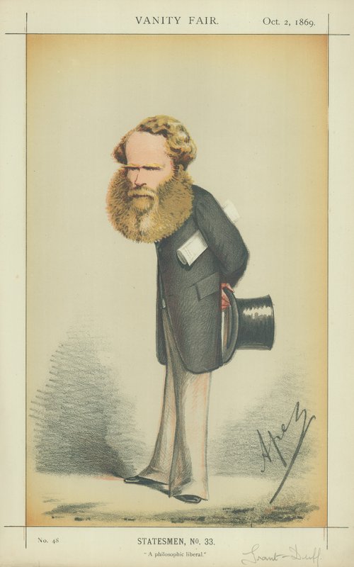 Mr M E Grant-Duff by Carlo Pellegrini