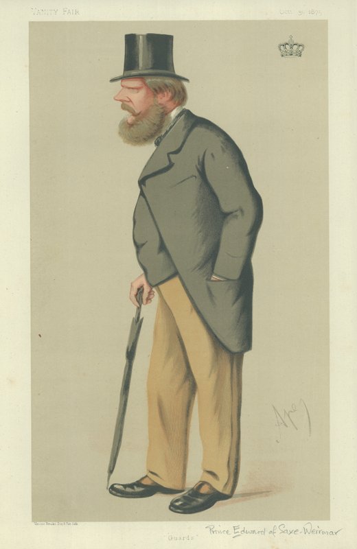 Prince Edward of Saxe-Weimar by Carlo Pellegrini