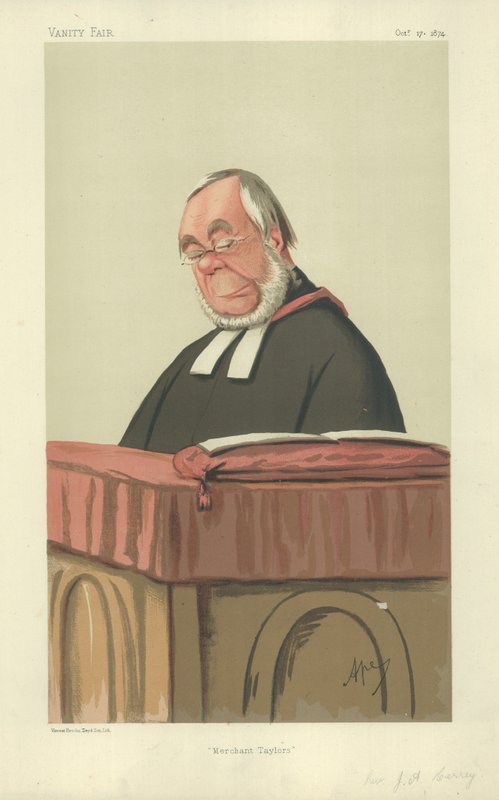 The Reverend James Augustus Hessey by Carlo Pellegrini
