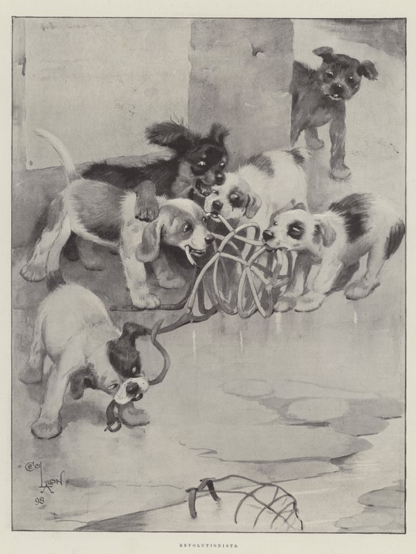 Revolutionists by Cecil Charles Windsor Aldin