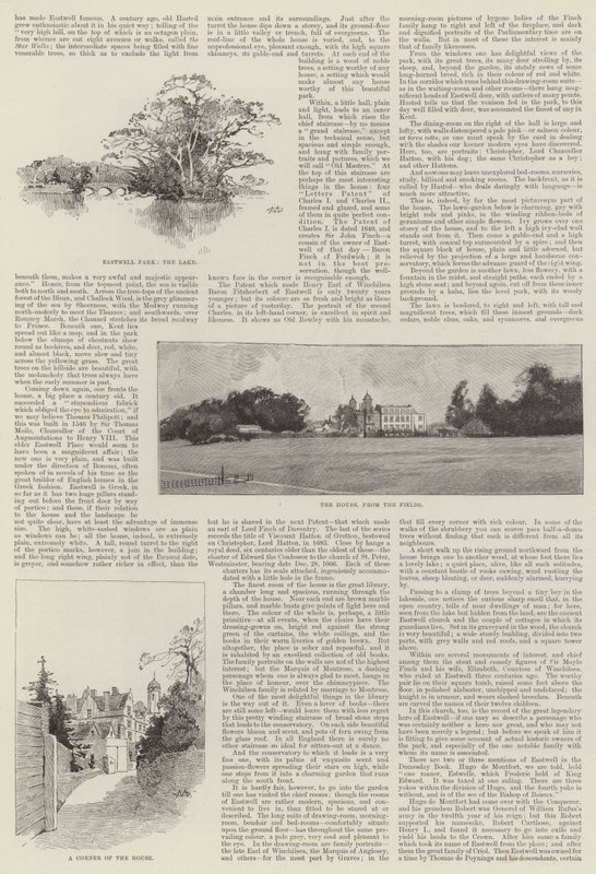 Eastwell Park by Charles Auguste Loye