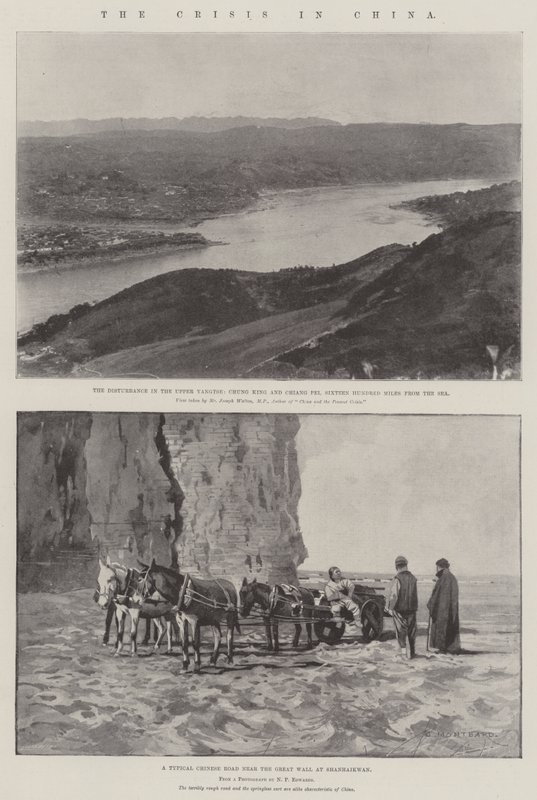 The Crisis in China by Charles Auguste Loye