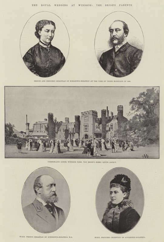 The Royal Wedding at Windsor, the Bride