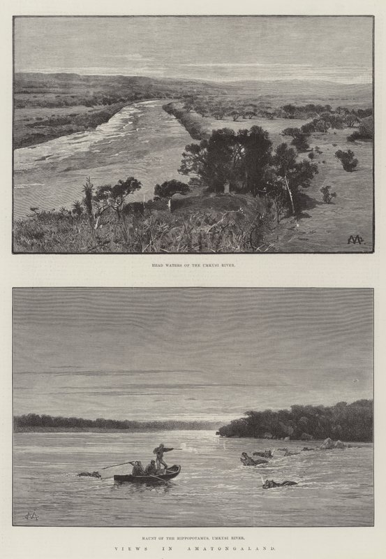 Views in Amatongaland by Charles Auguste Loye
