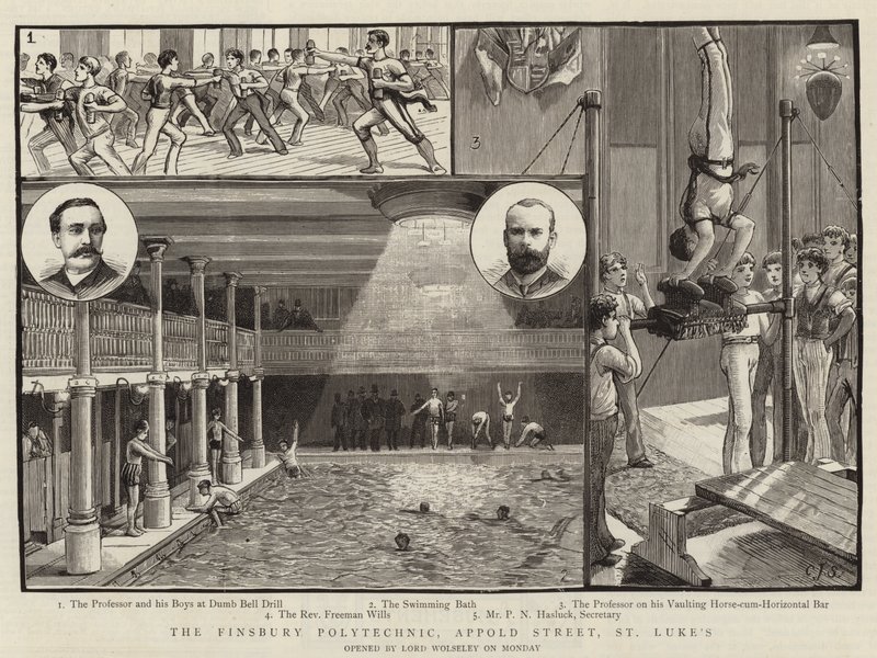 The Finsbury Polytechnic, Appold Street, St Luke