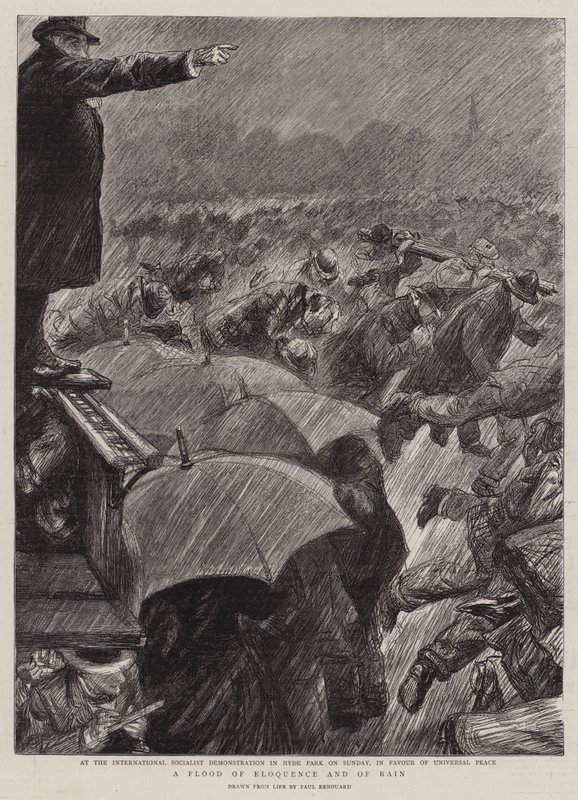 A Flood of Eloquence and of Rain by Charles Paul Renouard