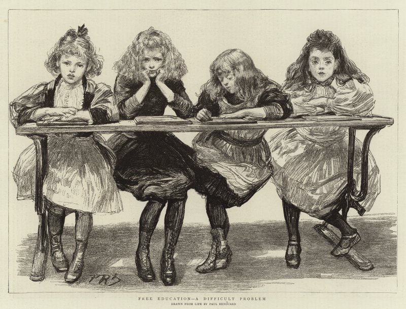 Free Education, a Difficult Problem by Charles Paul Renouard