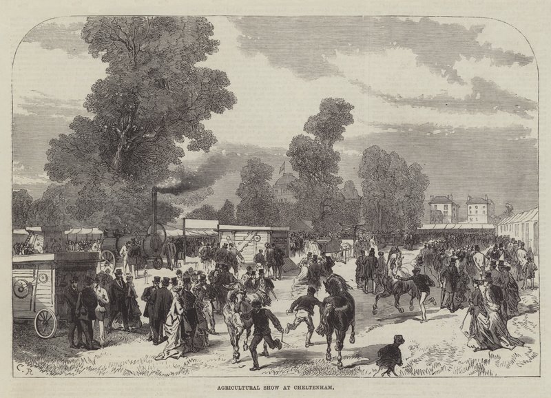 Agricultural Show at Cheltenham by Sir John Charles Robinson