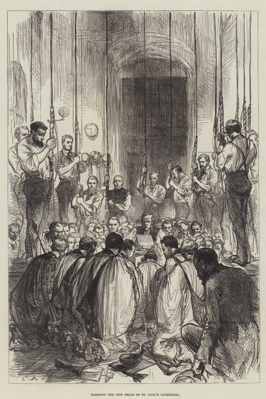 Blessing the New Bells of St Paul