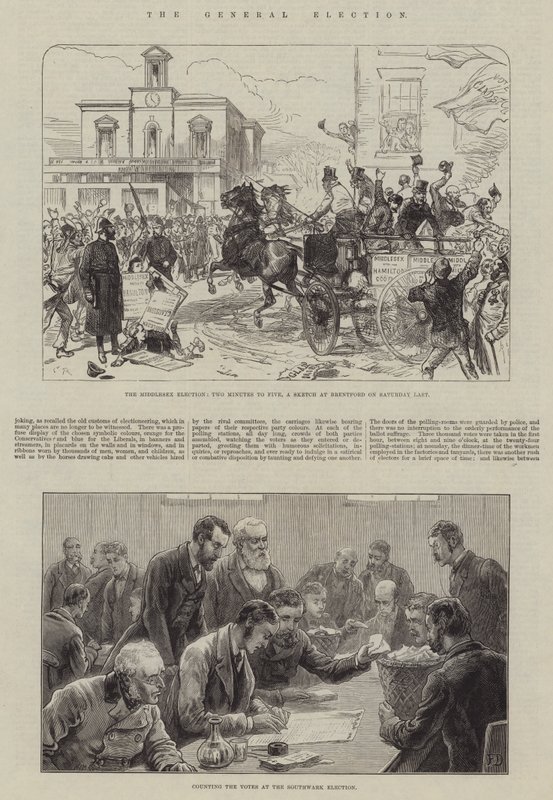 The General Election by Sir John Charles Robinson