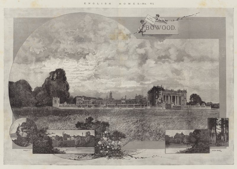 English Homes, Bowood by Charles Auguste Loye