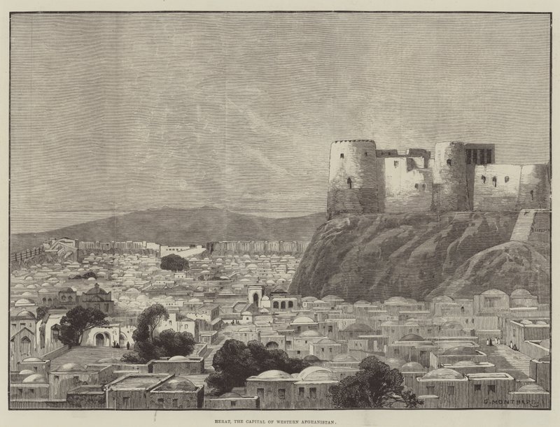 Herat, the Capital of Western Afghanistan by Charles Auguste Loye