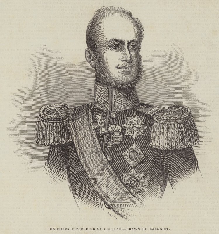 His Majesty the King of Holland by Charles Baugniet