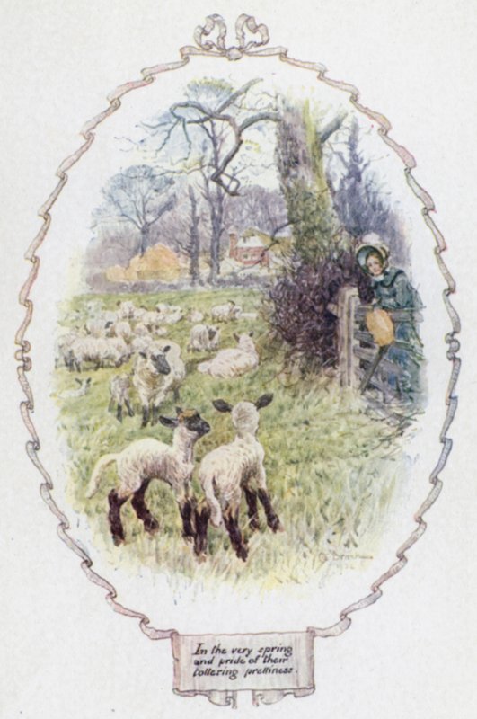 In the very spring and pride of their tottering prettiness by Charles Edmund Brock