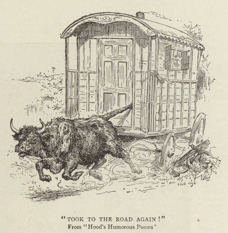 Took to the Road Again! by Charles Edmund Brock