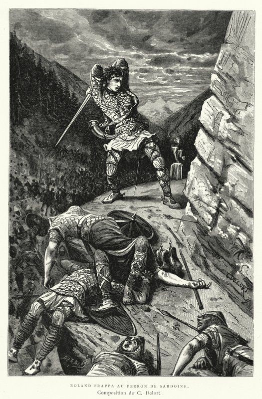 Roland Frappa at the Perron of Sardoine by Charles Edouard Delort