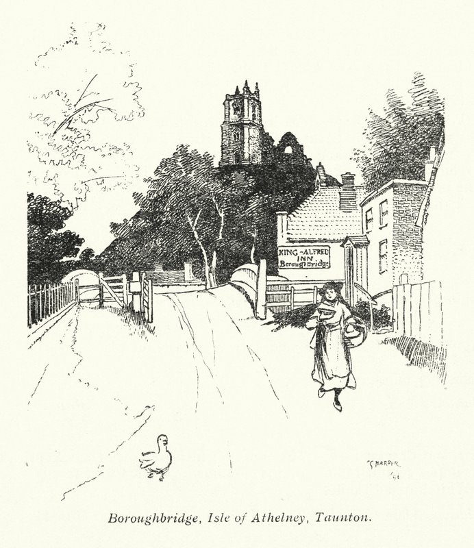 Boroughbridge, Isle of Athelney, Taunton by Charles George Harper