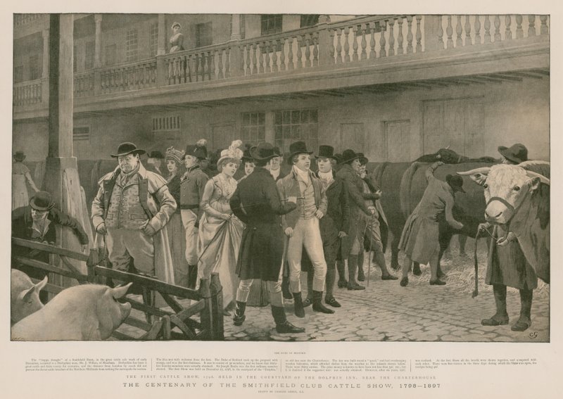 The Centenary of the Smithfield Club Cattle Show by Charles Green