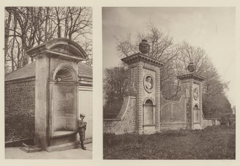 Coleshill, Berkshire, an Alcove, Gateway at the Back Entrance by Charles Latham