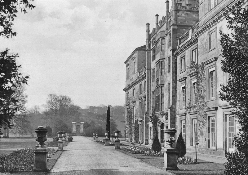 The East Front by Charles Latham