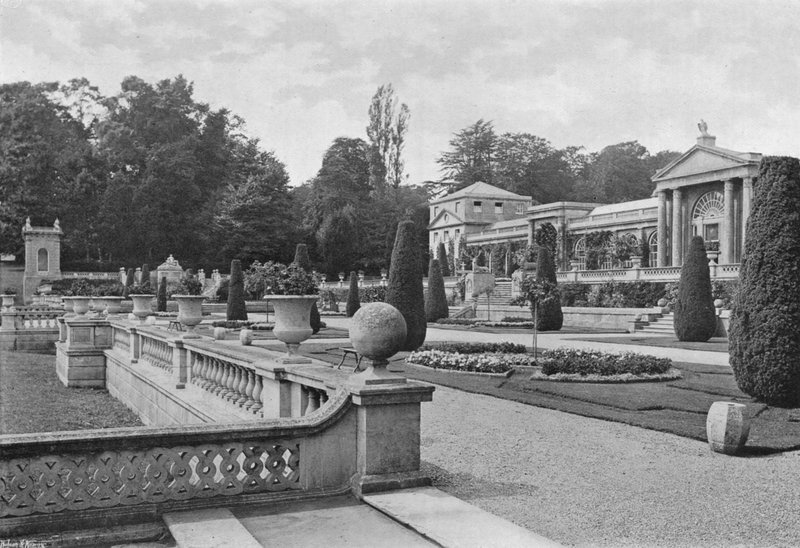 The South Corner of the House by Charles Latham