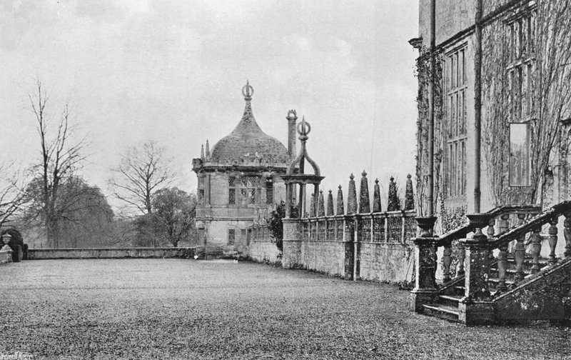 The Terrace between the Forecourt and Privy Garden by Charles Latham