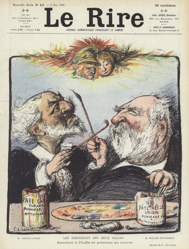 Illustration for Le Rire by Charles Leandre