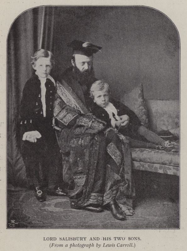 Lord Salisbury and his Two Sons by Charles Lutwidge Dodgson