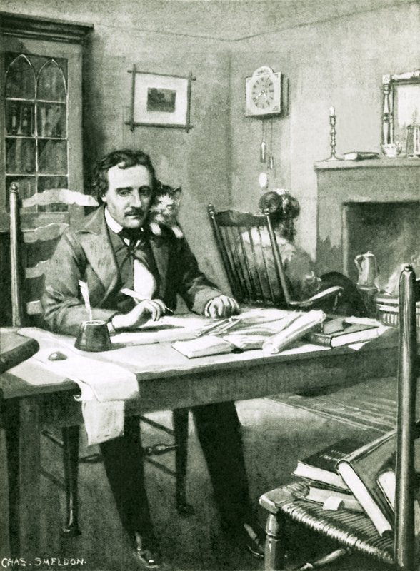 Poe at Work Under Catalina